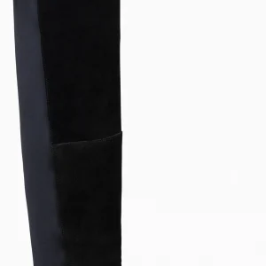 Botas<miMaO Elastica – Bota De Cana Alta De Tacón Bajo Negro