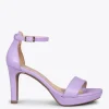 Sandalias De Tacón<miMaO Fiesta - Sandalias De Tacón Alto Y Plataforma Lavanda