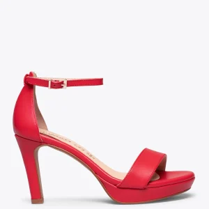Sandalias De Tacón<miMaO Fiesta - Sandalias De Tacón Alto Y Plataforma Rojo
