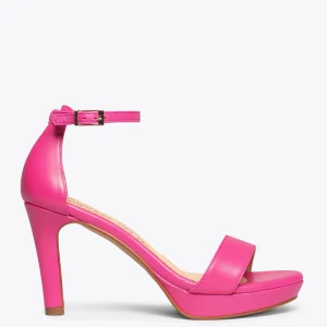 Sandalias De Tacón<miMaO Fiesta - Sandalias De Tacón Alto Y Plataforma Rosa