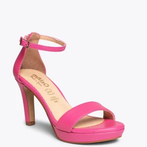 Sandalias De Tacón<miMaO Fiesta - Sandalias De Tacón Alto Y Plataforma Rosa
