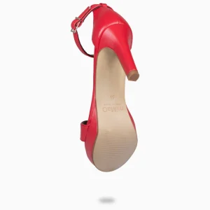 Zapatos De Fiesta<miMaO Fiesta – Sandalias De Tacón Alto Y Plataforma Rojo