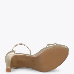 Sandalias De Tacón<miMaO Fiesta - Sandalias De Tacón Alto Y Plataforma Platino