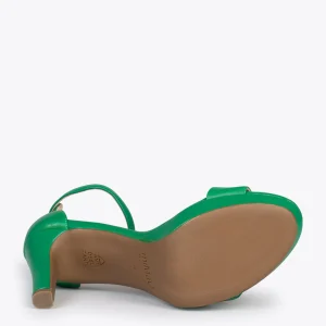 Sandalias De Tacón<miMaO Fiesta - Sandalias De Tacón Alto Y Plataforma Verde