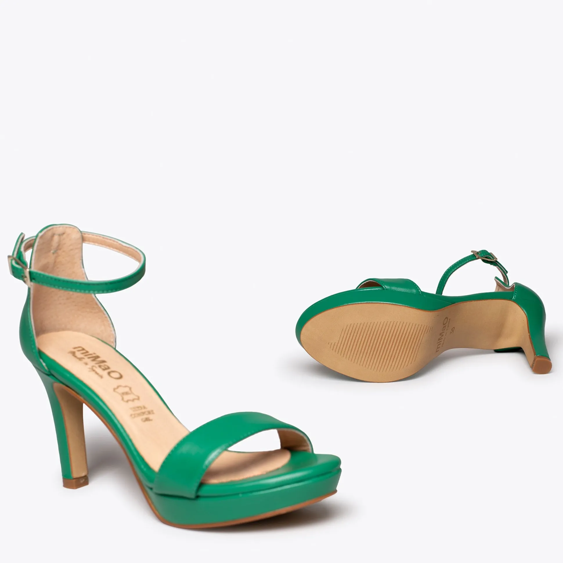 fiesta_sandalia_con_plata_5-2.webp Sandalias De Tacón<miMaO Fiesta Sandalia Con Plataforma Elegante Verde