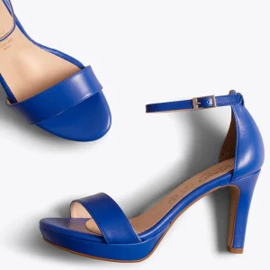 Sandalias De Tacón<miMaO Fiesta Sandalia Con Plataforma Elegante Azul Electrico