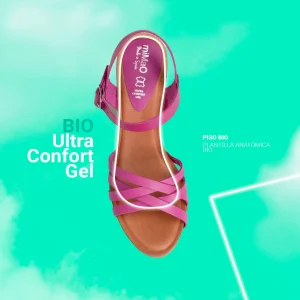 Sandalias De Tacón<miMaO Flex Sandalias Comodas Con Tacón Bio Marino