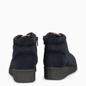 Botines De Mujer<miMaO Flexy - Zapatillas Abotinadas Marino