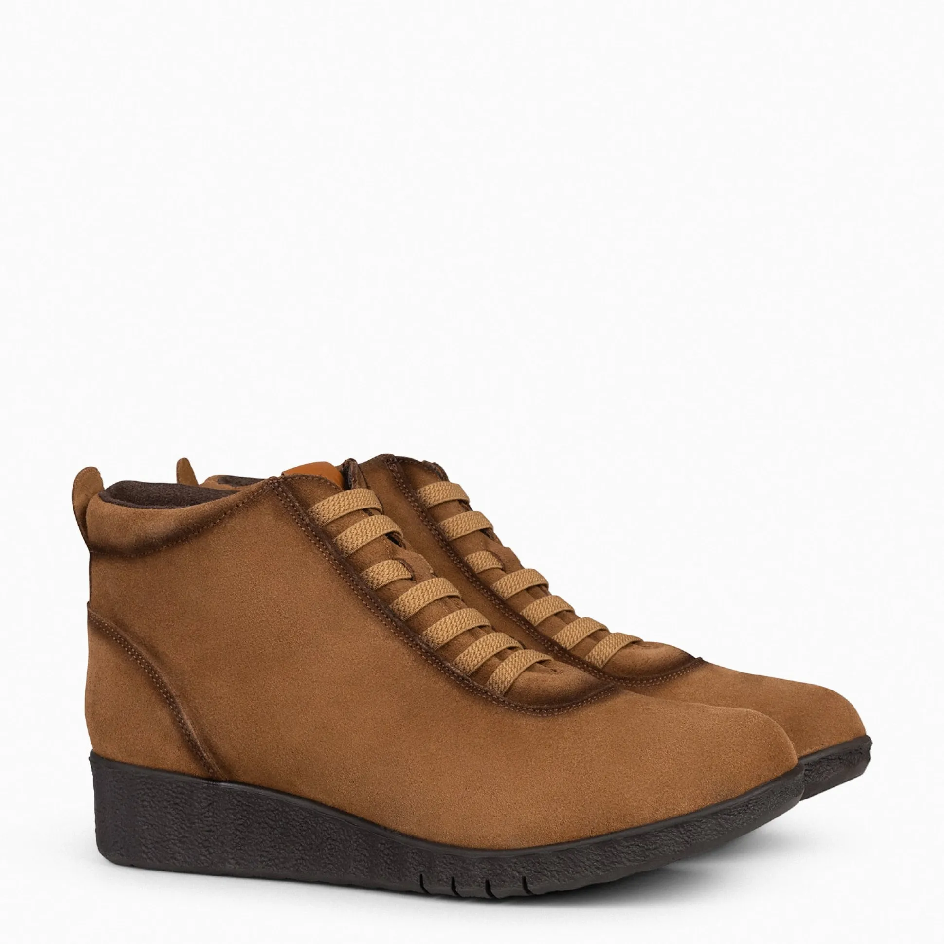 flexy__zapatillas_abotina_2-3.webp Botines De Mujer<miMaO Flexy - Zapatillas Abotinadas Camel