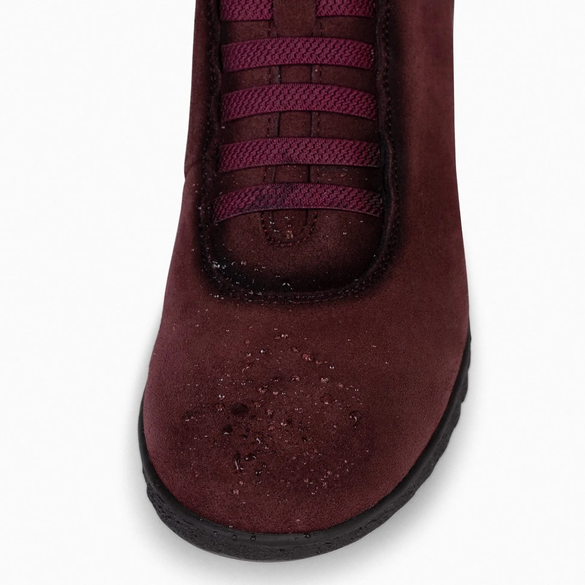 flexy__zapatillas_abotina_5.webp Botines De Mujer<miMaO Flexy - Zapatillas Abotinadas Burdeos