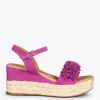 Esparto Y Alpargatas<miMaO Flower – Cunas Forradas De Rafia Con Pompon Buganvilla