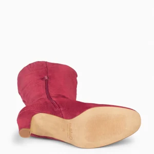 Botas<miMaO Frelard – Botas Altas Con Puntera Redonda Cereza