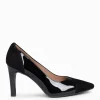 Urban Zapatos De Tacón<miMaO Glam – Zapatos Elegantes De Tacón Alto Negro Charol