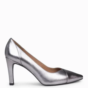 Zapatos De Fiesta<miMaO Glam – Zapatos Elegantes De Tacón Alto Plata