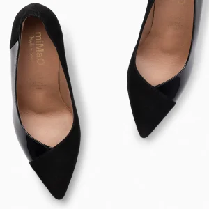 Urban Zapatos De Tacón<miMaO Glam – Zapatos Elegantes De Tacón Alto Negro Charol