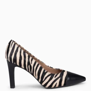 Zapatos De Fiesta<miMaO Glam Wild - Zapatos De Salon Comodos Y Elegantes Cebra