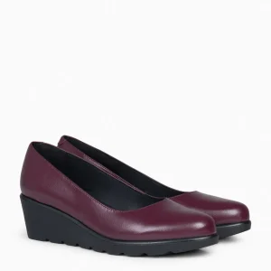 Cunas Confort<miMaO Iris - Zapatos De Salon Con Cuna Burdeos