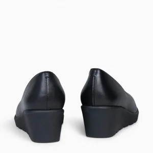 Cunas Confort<miMaO Iris - Zapatos De Salon Con Cuna Negro