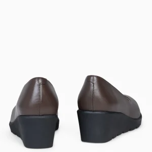 Cunas Confort<miMaO Iris - Zapatos De Salon Con Cuna Marron