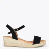 Esparto Y Alpargatas<miMaO Jerez – Sandalias De Esparto Y Piel Negro
