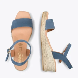 Esparto Y Alpargatas<miMaO Jerez – Sandalias De Esparto Y Piel Jeans