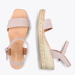Esparto Y Alpargatas<miMaO Jerez – Sandalias De Esparto Y Piel Nude