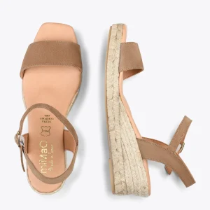 Esparto Y Alpargatas<miMaO Jerez – Sandalias De Esparto Y Piel Taupe