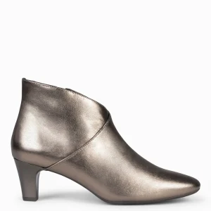Botines De Mujer<miMaO Lady - Botines Napa Mujer Bronce