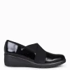 Cunas Confort<miMaO Lia - Zapatos De Cuna Con Tiras Elasticas Negro