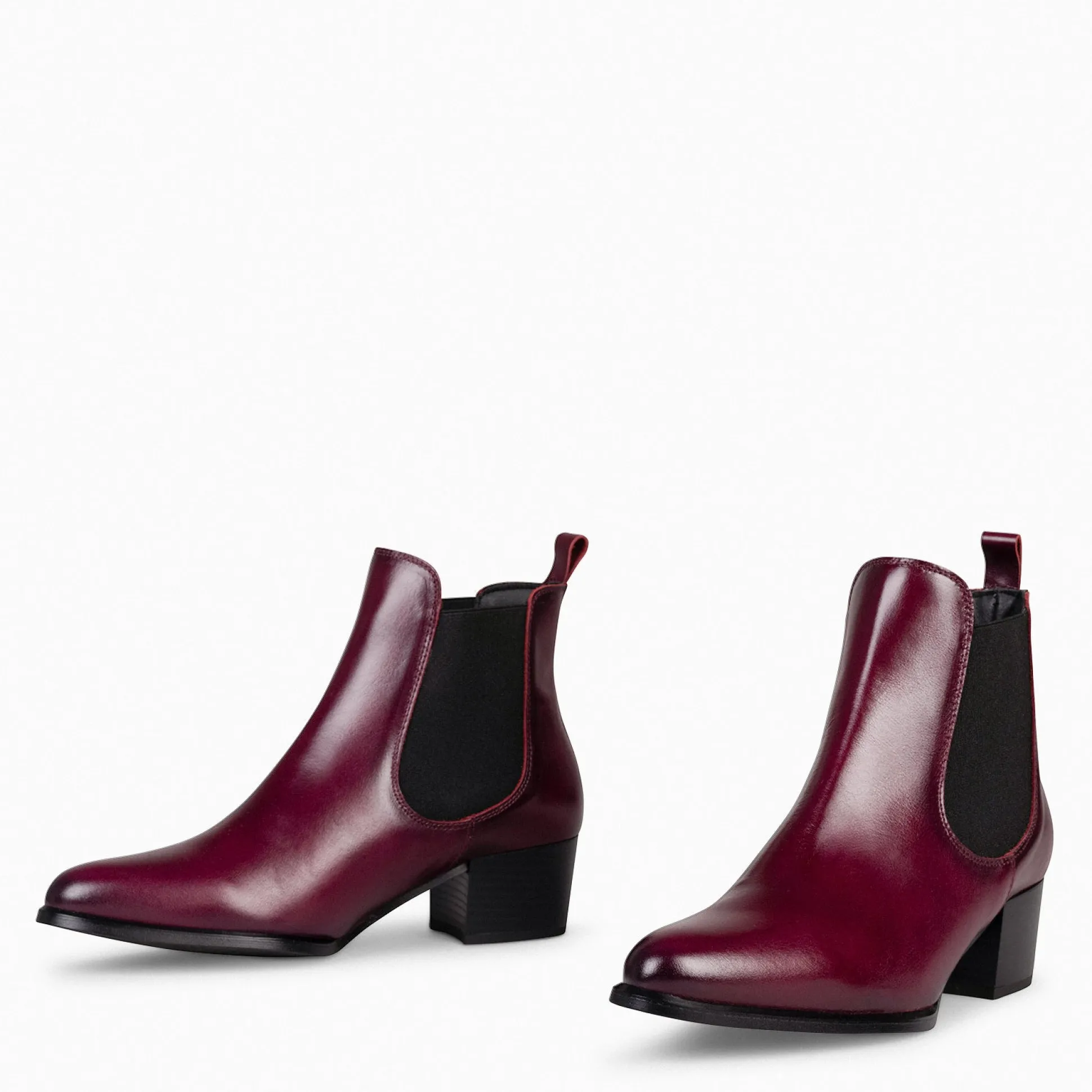 london__botin_chelsea_de__2-2.webp Botines De Mujer<miMaO London - Botin Chelsea De Tacón Burdeos