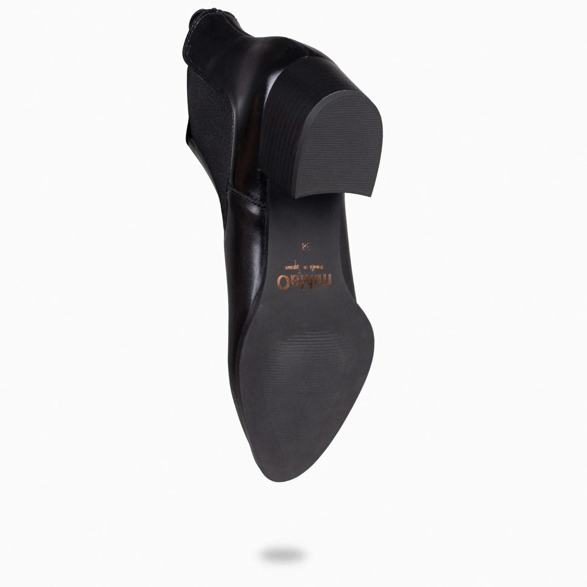 london__botin_chelsea_de__4.webp Botines De Mujer<miMaO London - Botin Chelsea De Tacón Negro