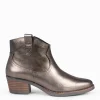 Botines De Mujer<miMaO Luisiana - Botin Estilo Cowboy Bronce