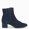 Botines De Mujer<miMaO Maia - Botin Serraje Mujer Marino
