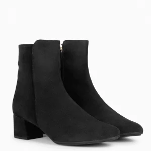 Botines De Mujer<miMaO Maia - Botin Serraje Mujer Negro