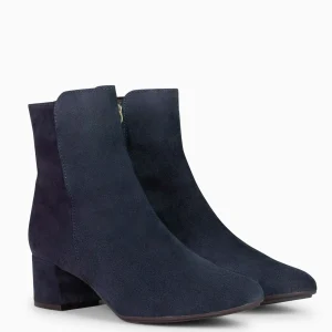 Botines De Mujer<miMaO Maia - Botin Serraje Mujer Marino