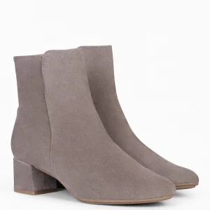 Botines De Mujer<miMaO Maia - Botin Serraje Mujer Taupe