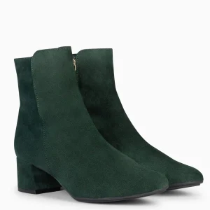 Botines De Mujer<miMaO Maia - Botin Serraje Mujer Verde