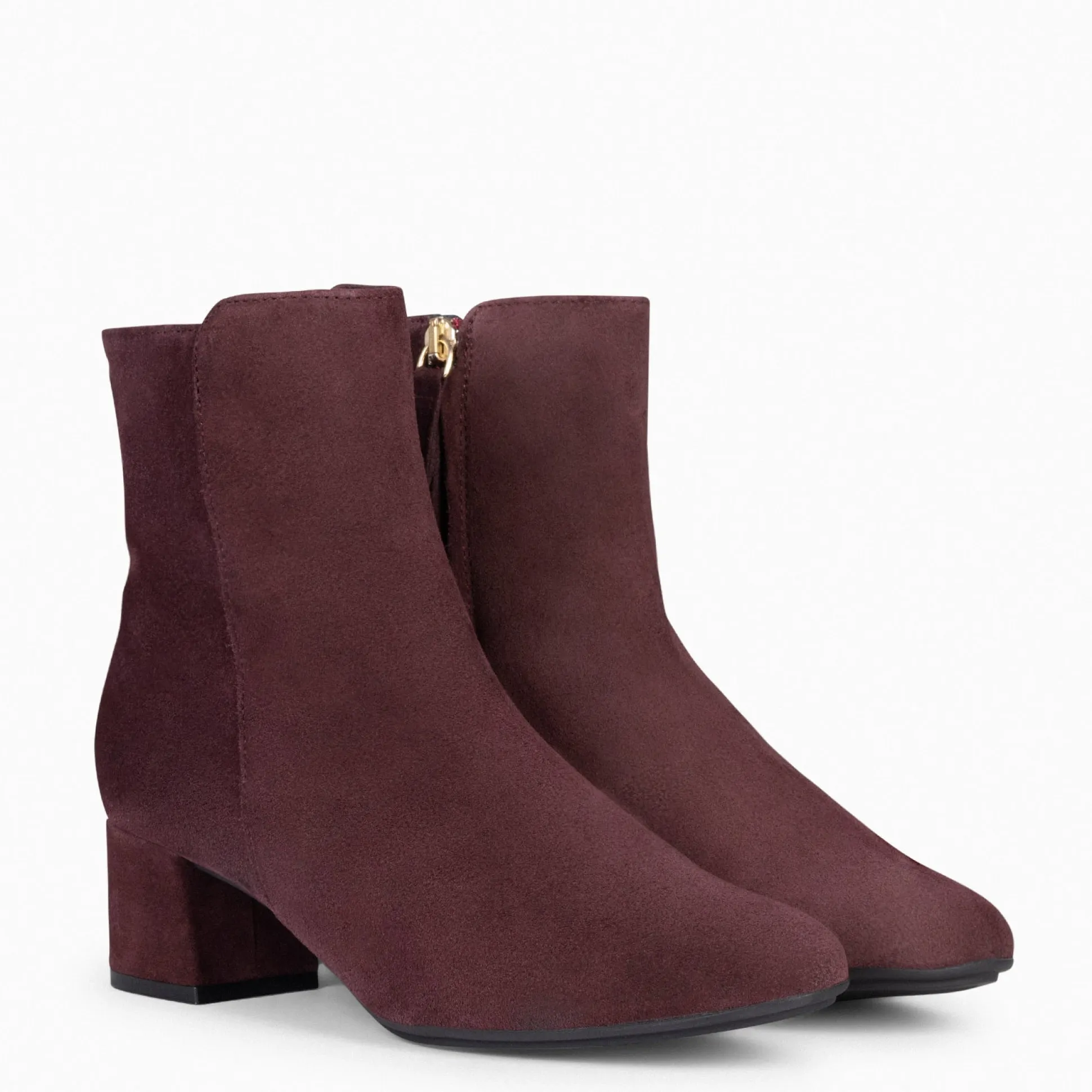 maia__botin_serraje_mujer_1.webp Botines De Mujer<miMaO Maia - Botin Serraje Mujer Burdeos