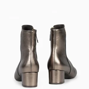 Botines De Mujer<miMaO Maia - Botin Serraje Mujer Bronce