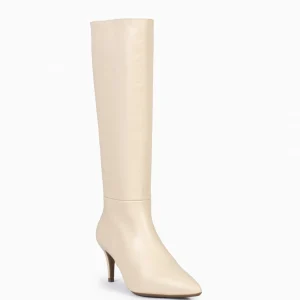 Botas<miMaO Manhattan - Botas Altas De Tacón Fino Beige