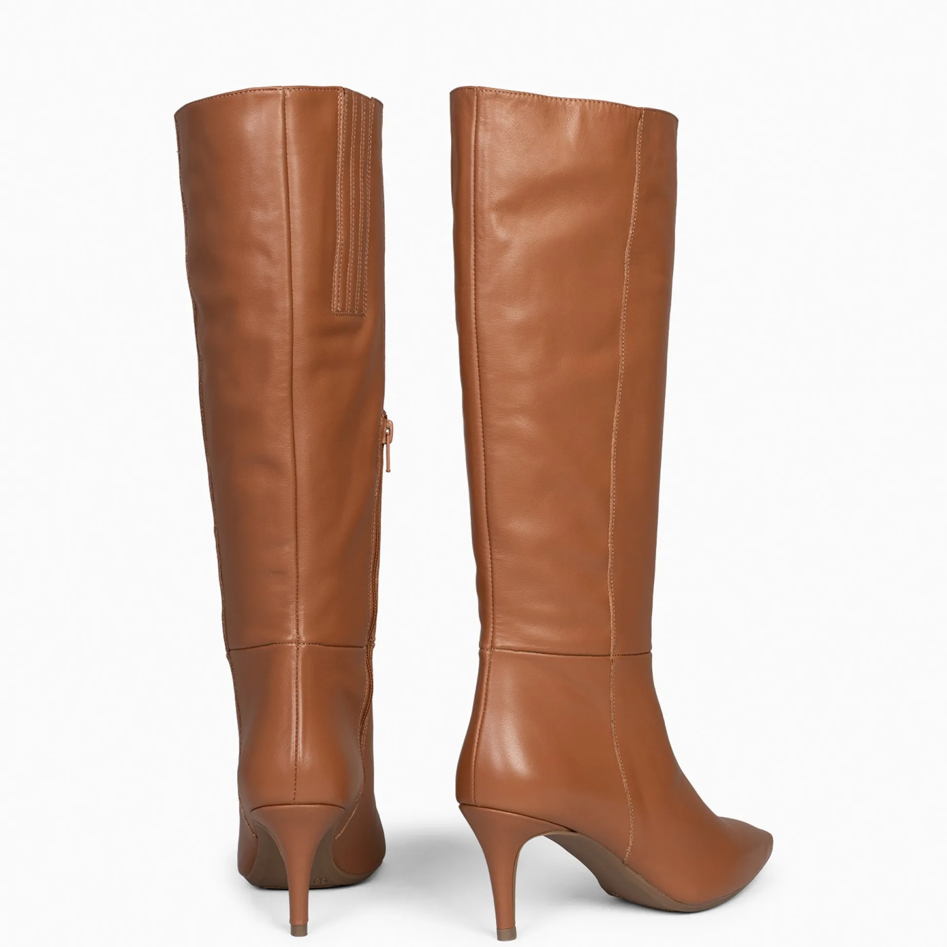 manhattan__botas_altas_de_2.webp Botas<miMaO Manhattan - Botas Altas De Tacón Fino Camel
