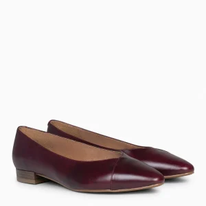 Mocasines Y Blucher<miMaO Marie – Zapatos Bajos De Punta Fina Burdeos