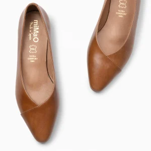 Mocasines Y Blucher<miMaO Marie – Zapatos Bajos De Punta Fina Camel