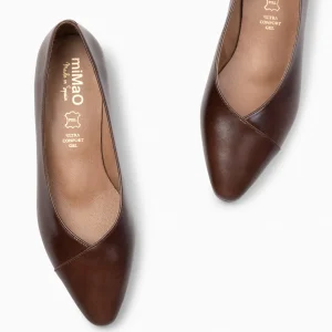 Mocasines Y Blucher<miMaO Marie – Zapatos Bajos De Punta Fina Marron