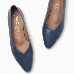 Mocasines Y Blucher<miMaO Marie – Zapatos Bajos De Punta Fina Azul
