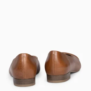 Mocasines Y Blucher<miMaO Marie – Zapatos Bajos De Punta Fina Camel