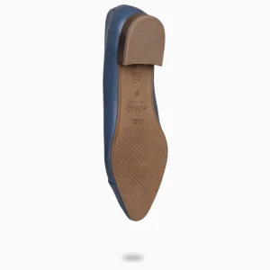Mocasines Y Blucher<miMaO Marie – Zapatos Bajos De Punta Fina Azul