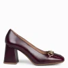 Mocasines Y Blucher<miMaO Mia – Zapatos Con Tacón Bloque Burdeos