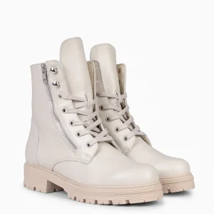 Botas<miMaO Militar – Botas Militares De Mujer Beige