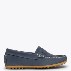 Zapato<miMaO Mocasin Mocasines Jeans Para Niños De Piel